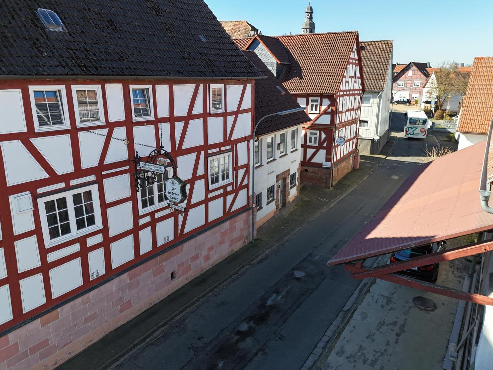 Zur Goldenen Krone Pension シュタットアレンドルフ エクステリア 写真